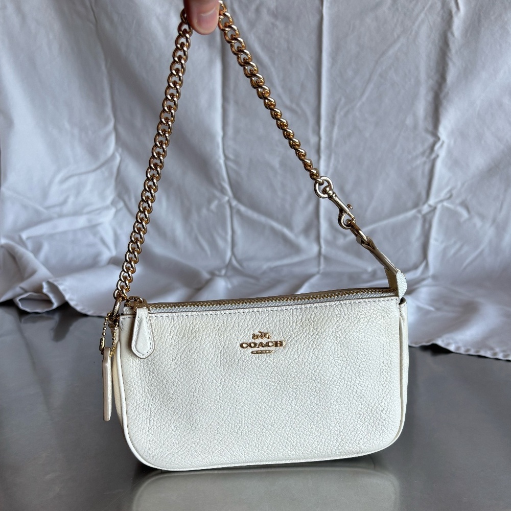 COACH - Nolita 19 - Cream Leather